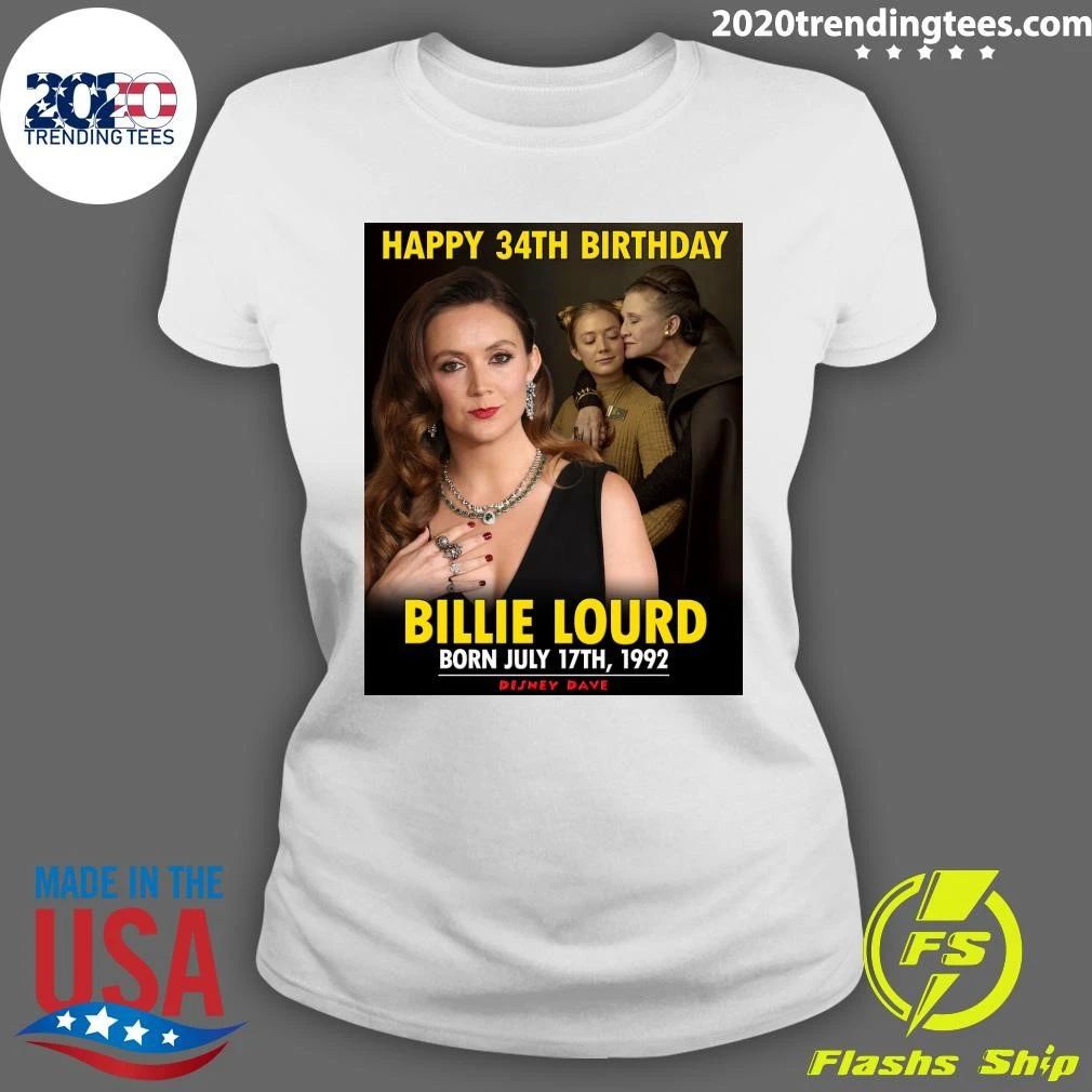 Happy 34th Birthday, Billie Lourd Shirt