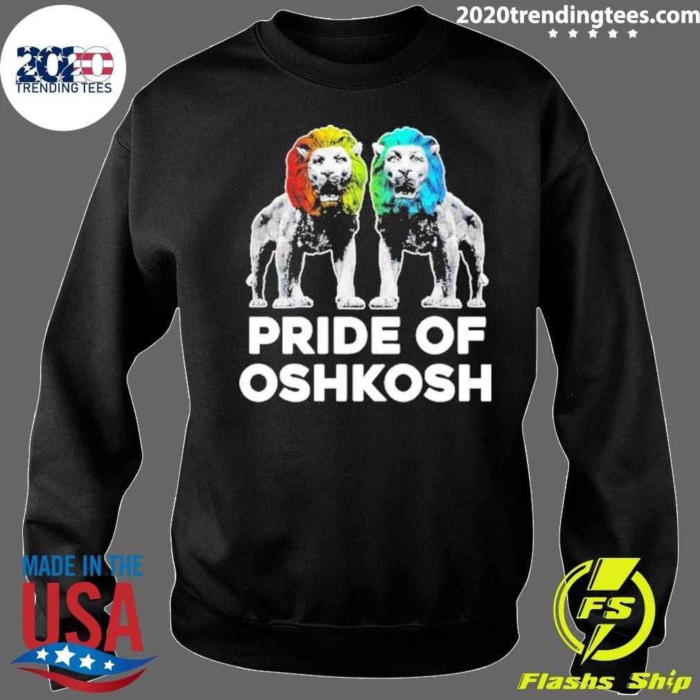 Pride Of Oshkosh Lions Wisconsin Shirt