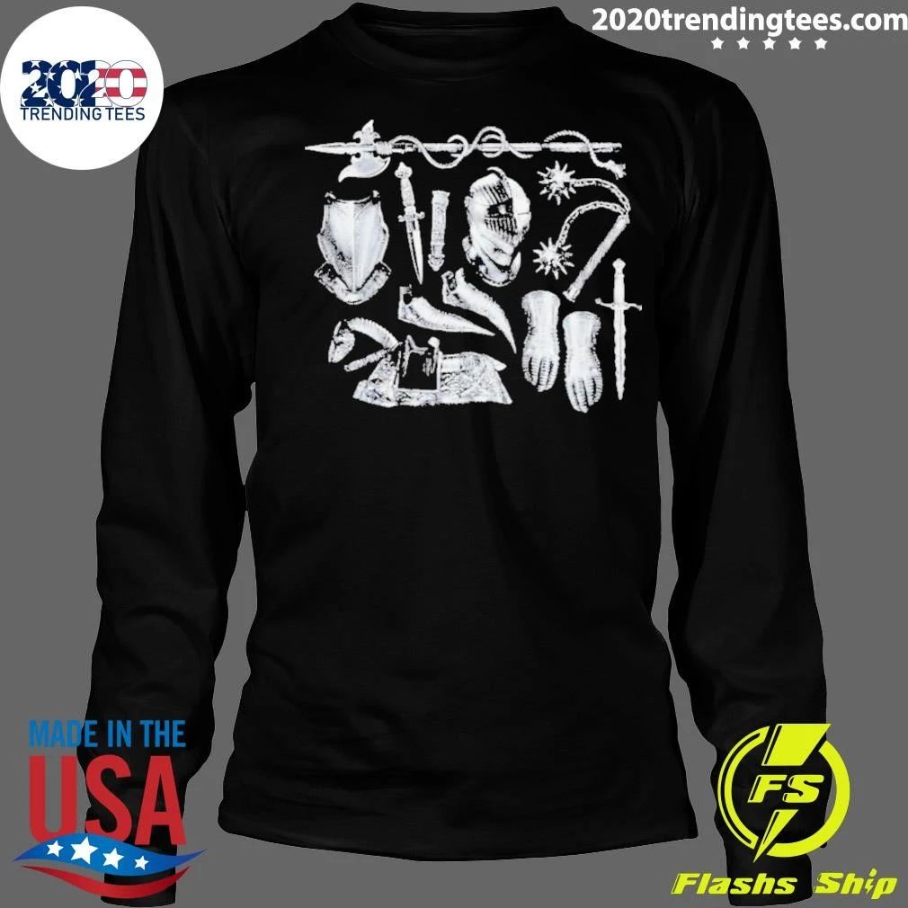 Virtus Medieval Knight Armor and Weapons shirt
