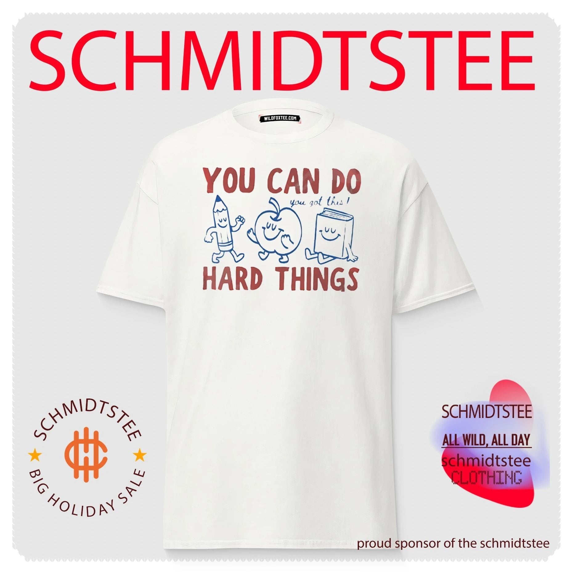 You Can Do Hard Things Motivational Teacher shirt