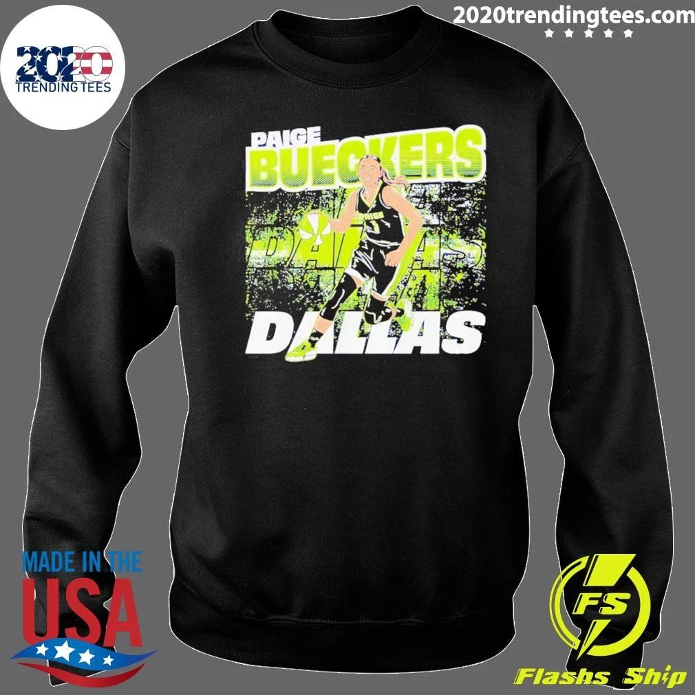 WNBA All-Star Paige Bueckers Dallas Street Ball Basketball Shirt