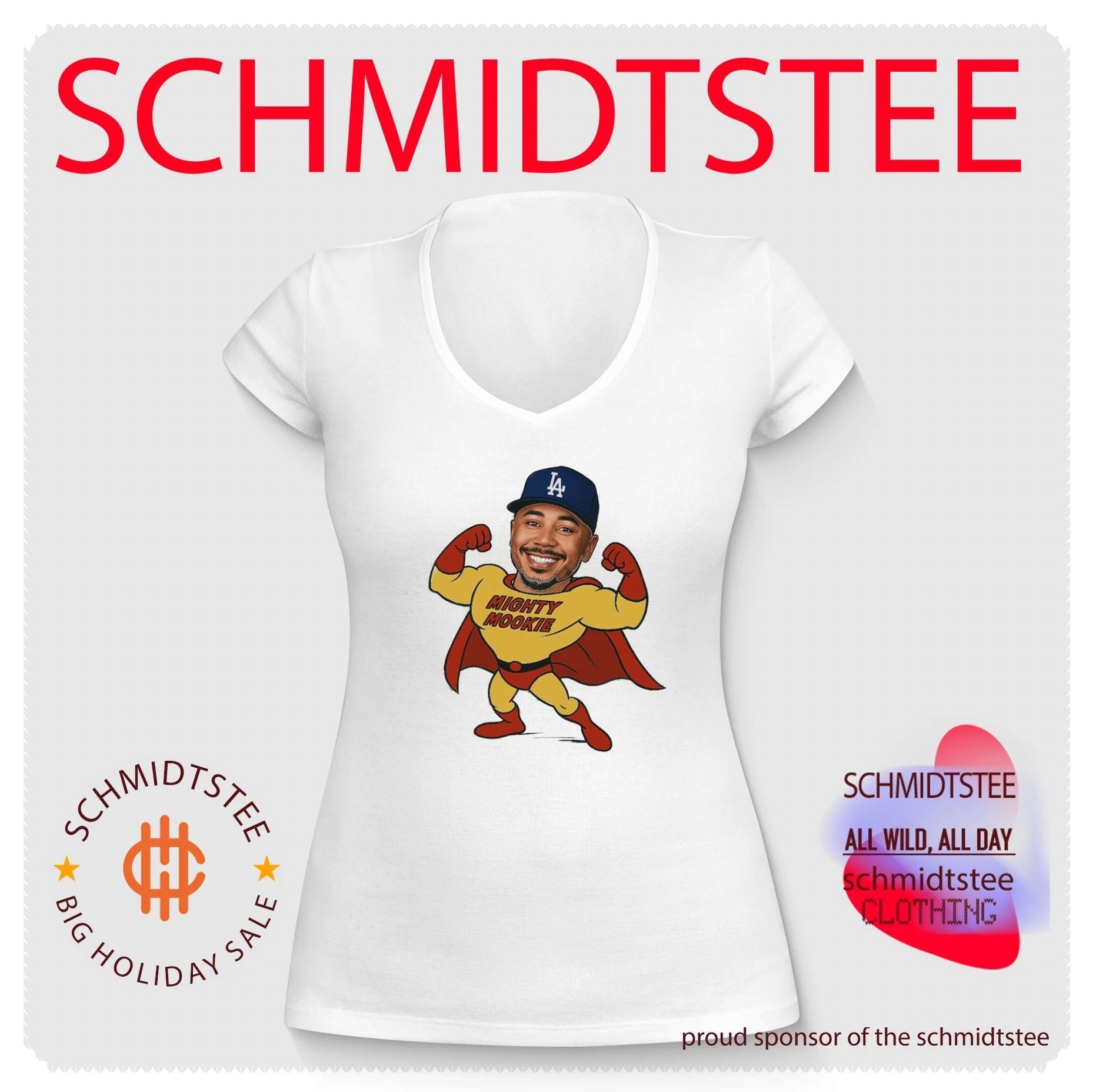 Mookie Betts Los Angeles Dodgers Mighty Mookie Superman shirt