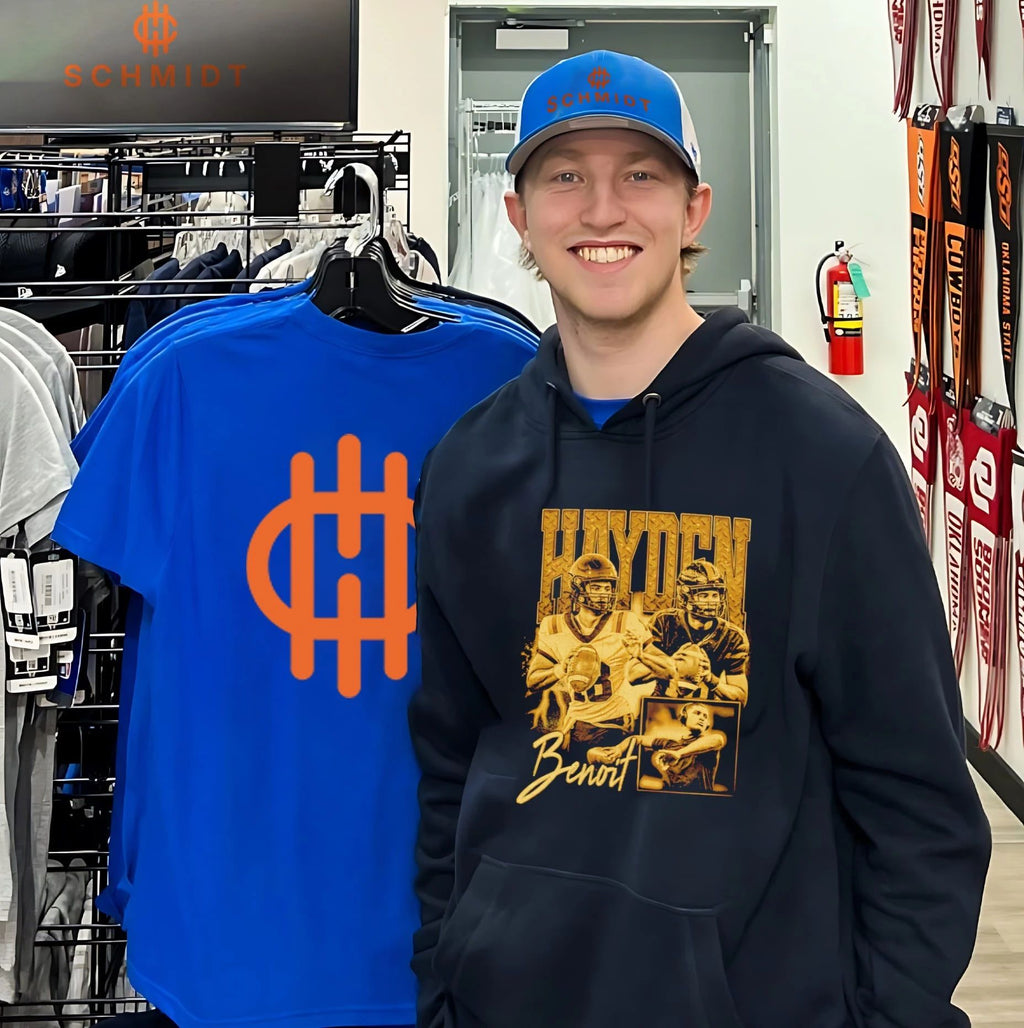 Hayden Benoit Football Player quarterback shirt