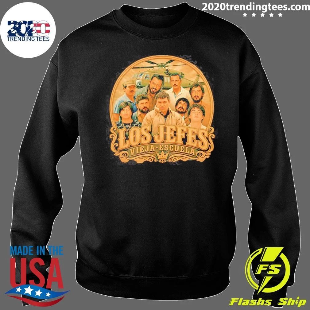 Los Jefes Vieja Escuela Narcos Cartel Shirt