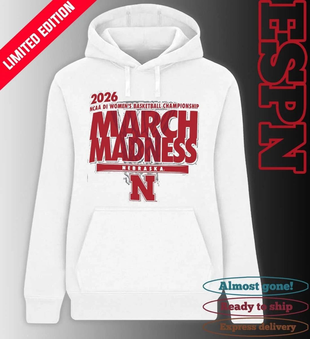 Nebraska Women’s Basketball Single Team 2026 NCAA March Madness Shirt