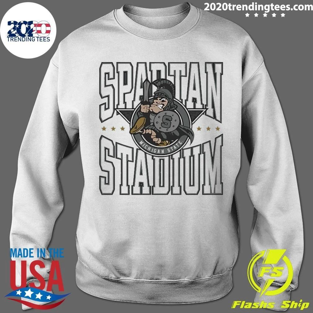 Michigan State Spartan Stadium Vintage Shirt