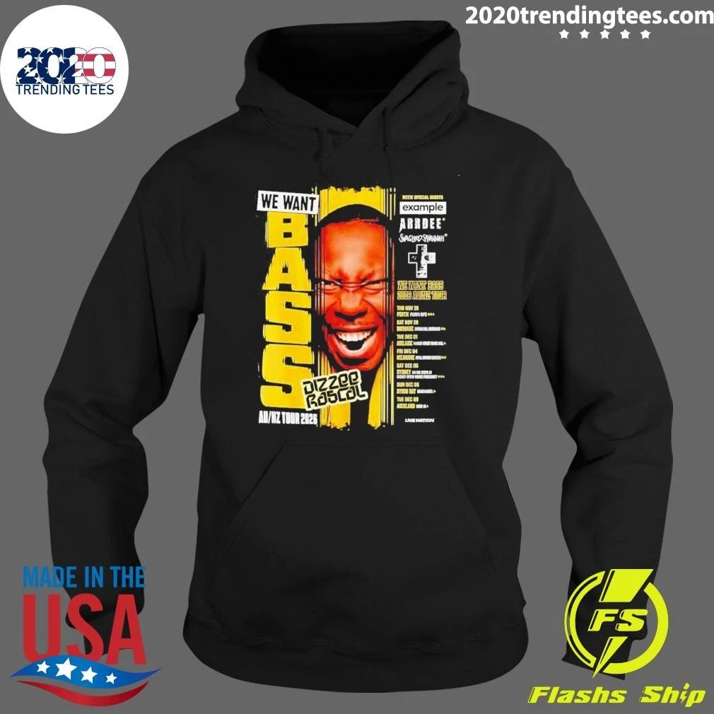 Dizzee Rascal We Want Bass Shirt
