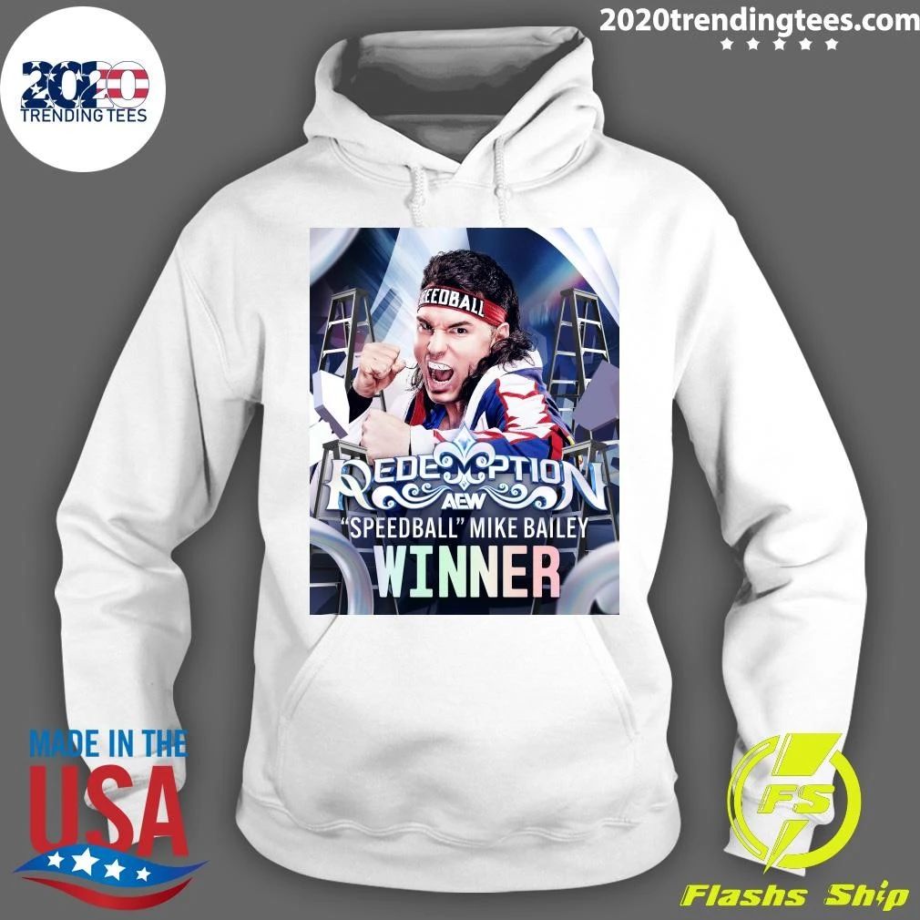 Redemption AEW Speedball Mike Bailey Winner Shirt