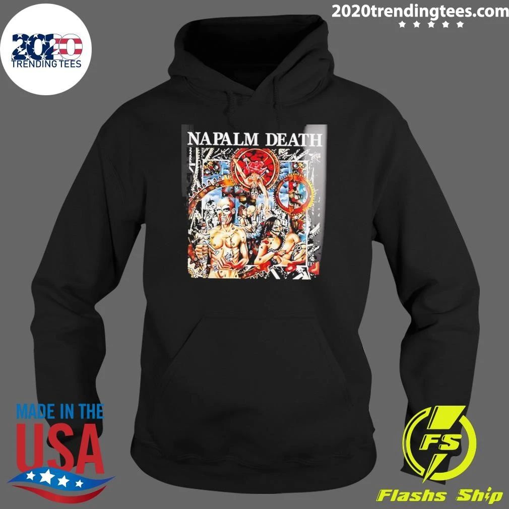 Napalm Death campaign for musical destruction Europe 1992 Shirt