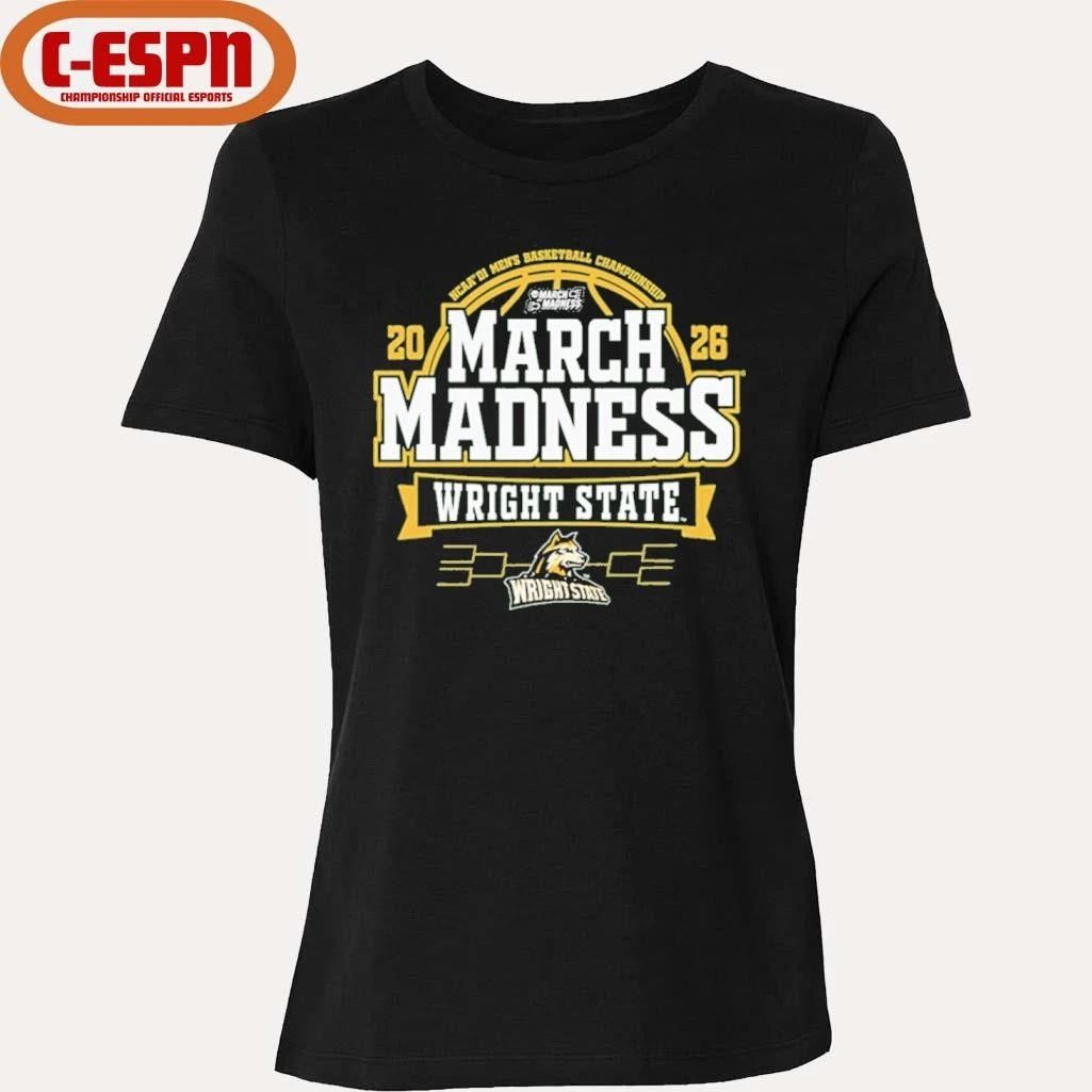 Wright State Raiders 2026 Men’s Basketball March Madness Bound Shirt