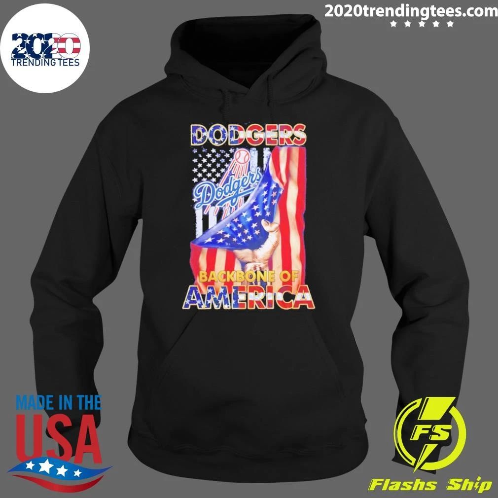 Dodgers Backbone Of America Mlb Baseball Shirt