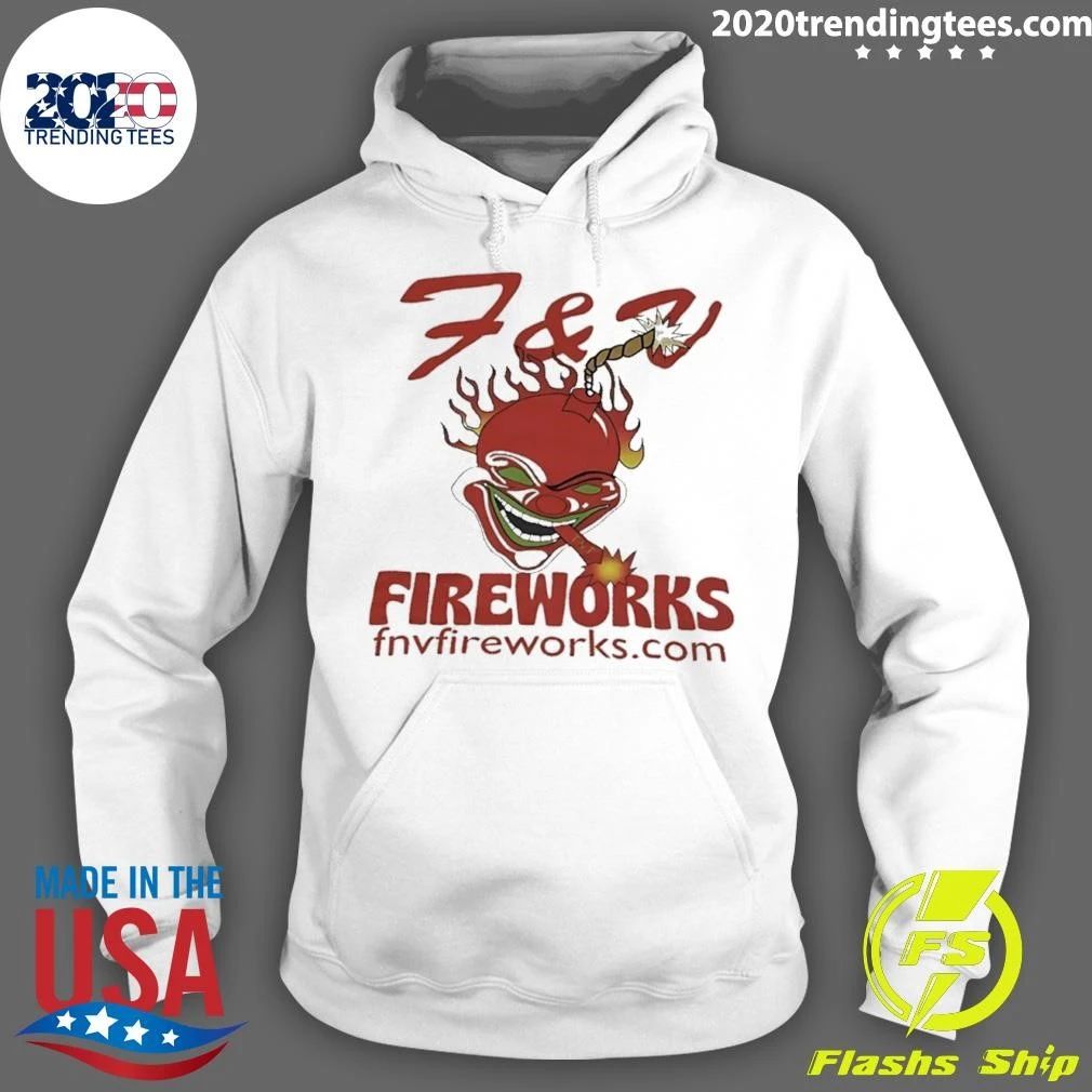 F & V Fireworks Graphic Shirt