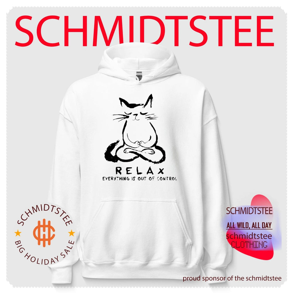 Zen Meditate Cat Relax Everything Is Out of Control shirt