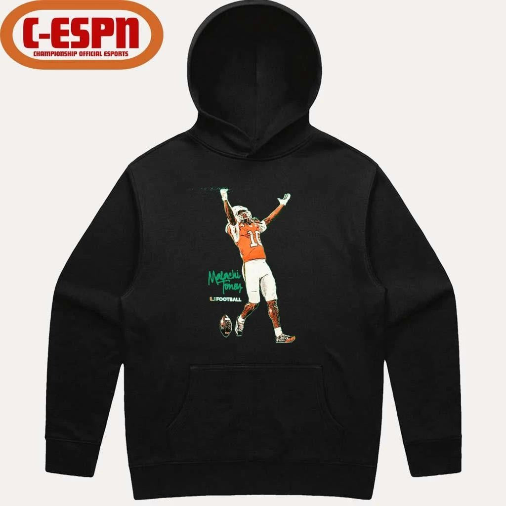Dj Khaled Malachi Toney Miami Football Shirt
