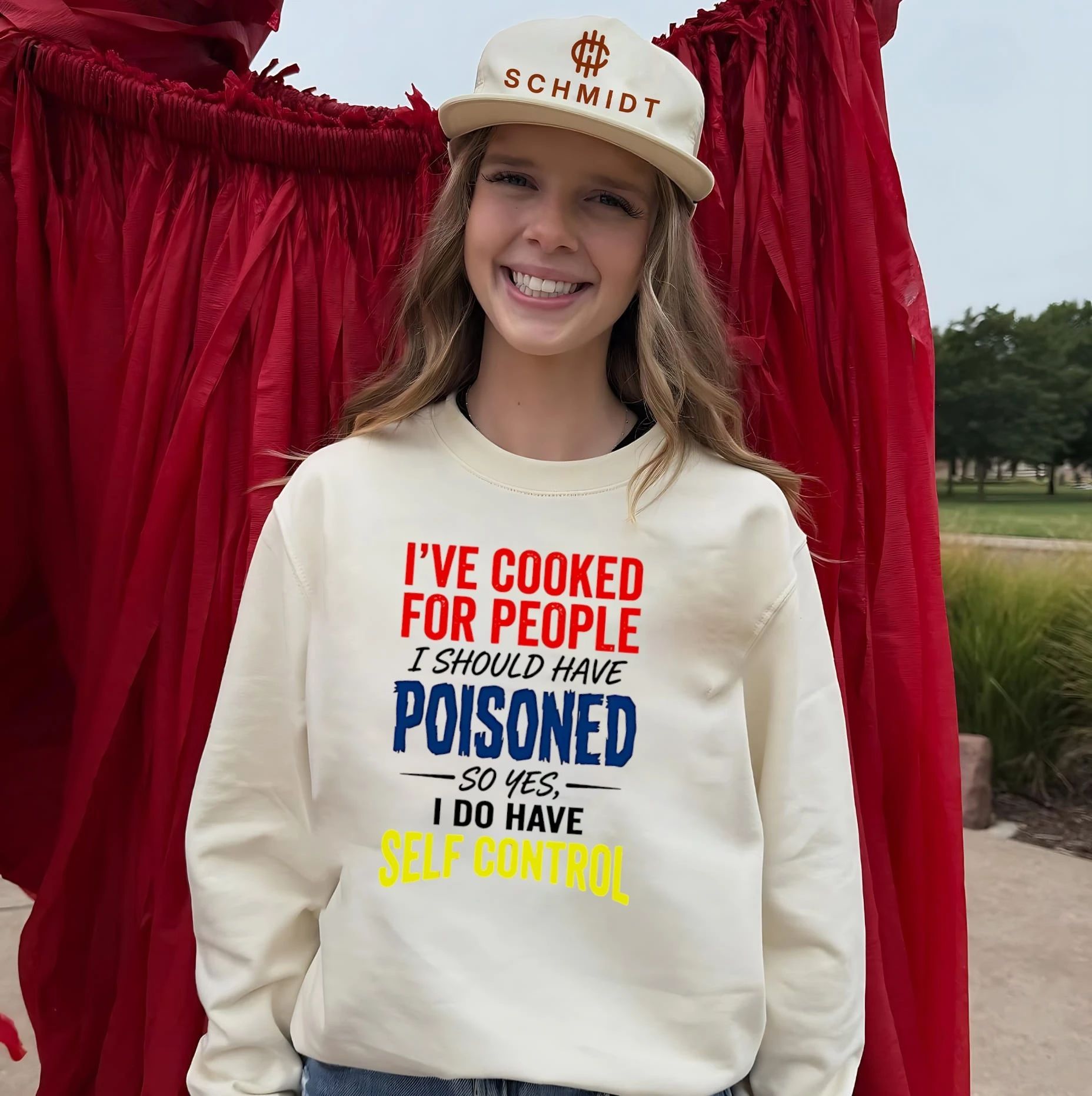 I’ve cooked for people I should have poisoned so yes simple text shirt
