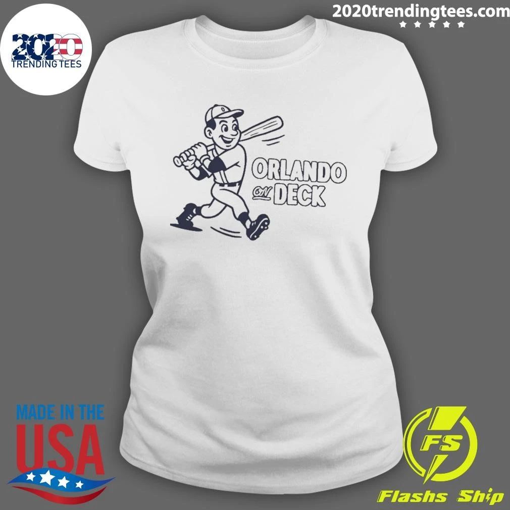 Orlando On Deck Baseball Sports Apparel Shirt