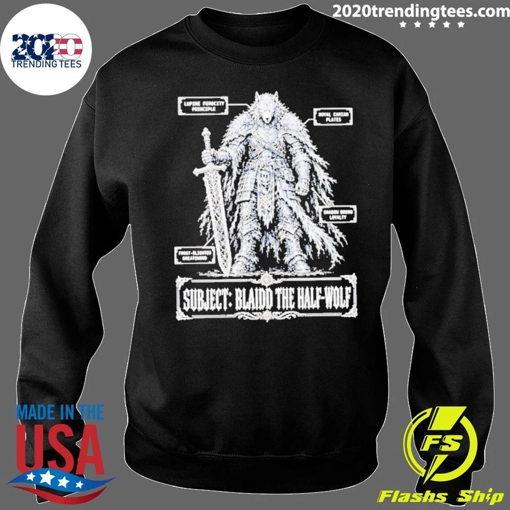 Blaidd The Half-wolf Anatomy Chart Shirt