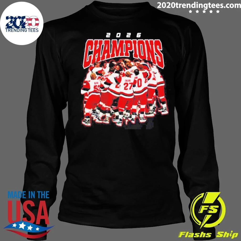 Carolina Hockey 2026 Champions Celebration Shirt
