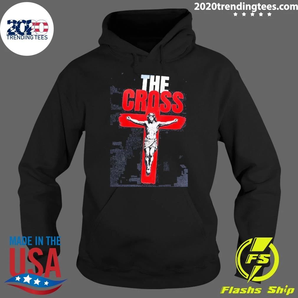 Jesus On The Cross Illustrated Shirt
