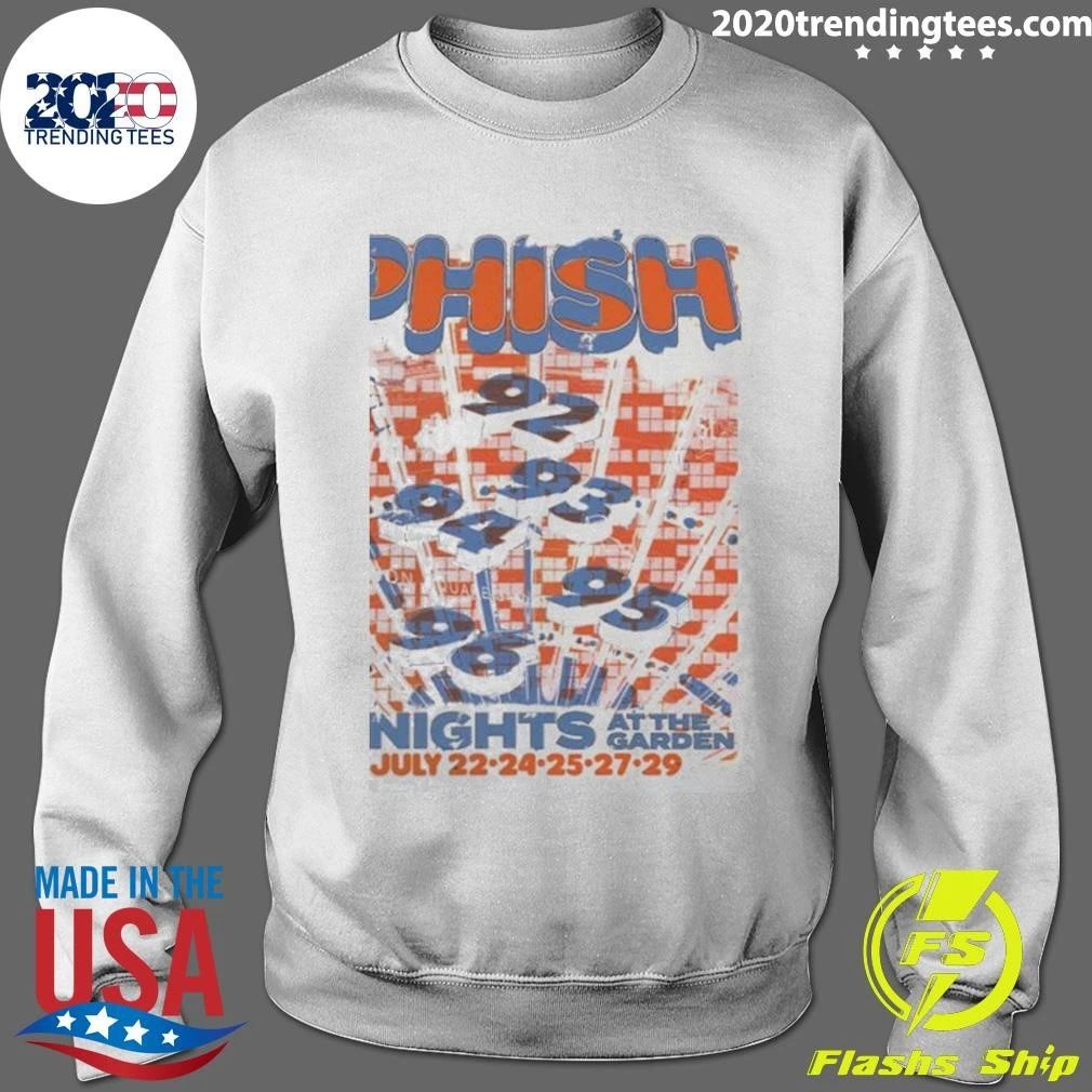 Phish Dry Goods Five Nights At Madison Square Garden New York City 2026 From July 22 To 29 2026 Shirt