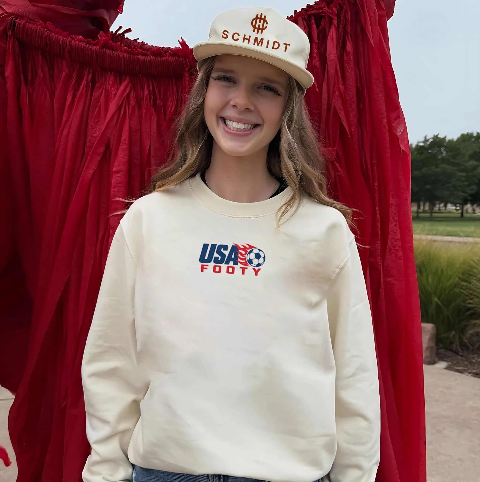 USA Footy USA Soccer logo shirt