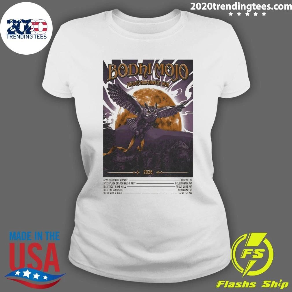 Bodhi Mojo Pacific Northwest Run Tour 26 Shirt