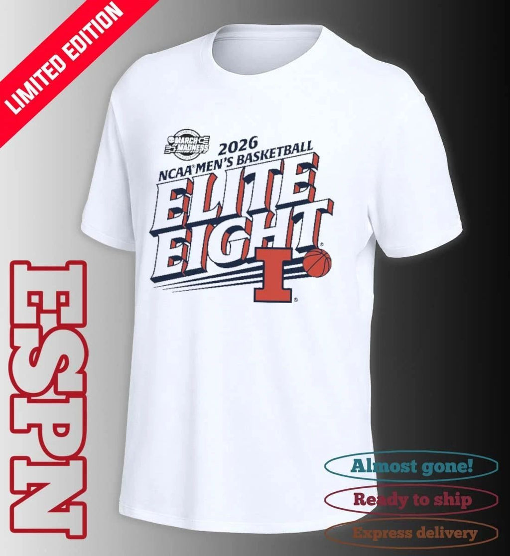 Elite Eight 2026 Illinois Men’s Basketball T-Shirt