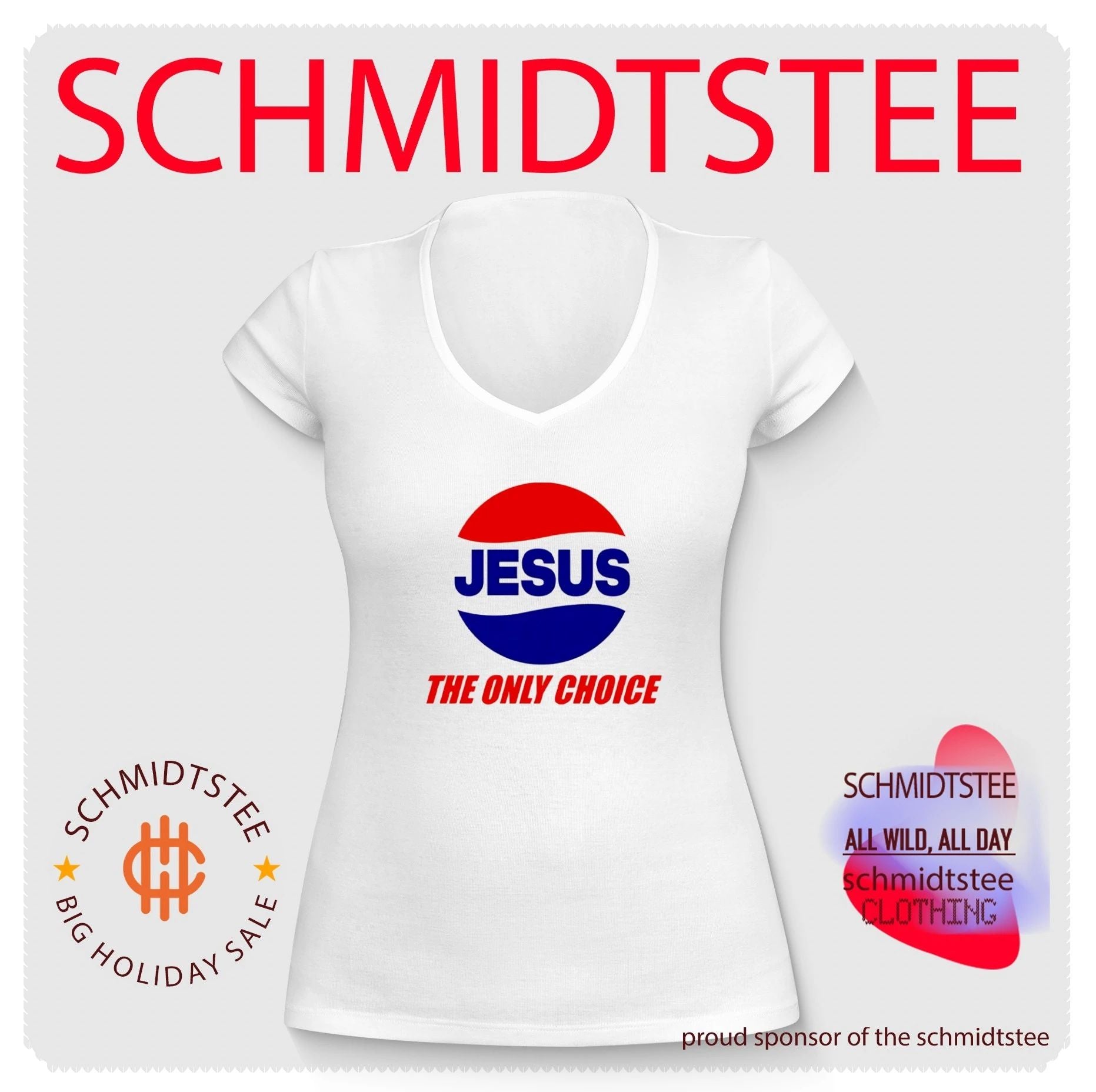 Jesus The Only Choice Pepsi Logo shirt