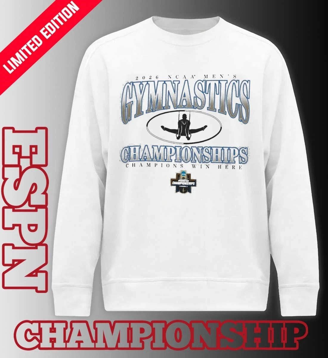 2026 NCAA Men’s Gymnastics Championships Shirt