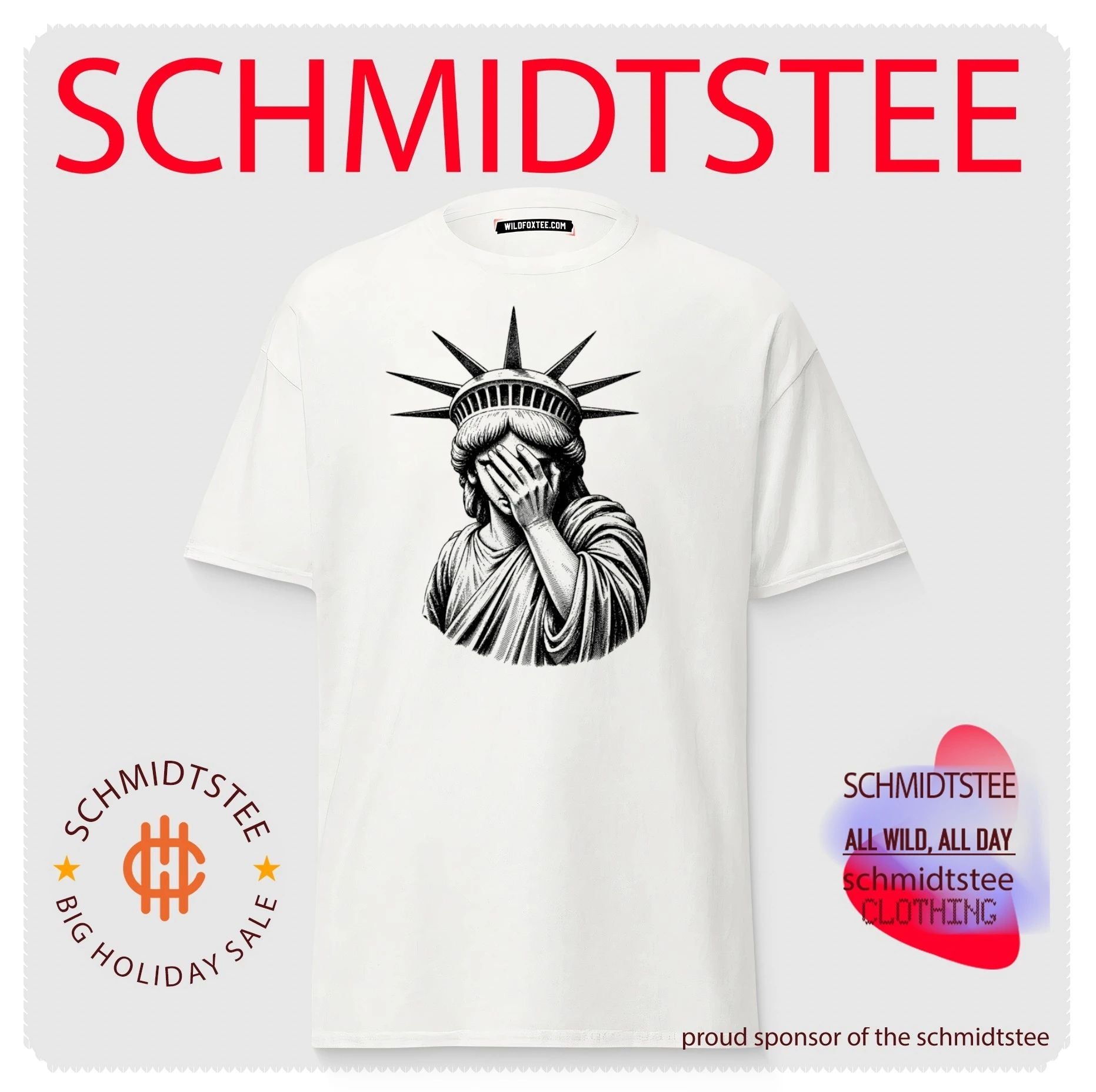 The State of Things Statue of Liberty Facepalm shirt