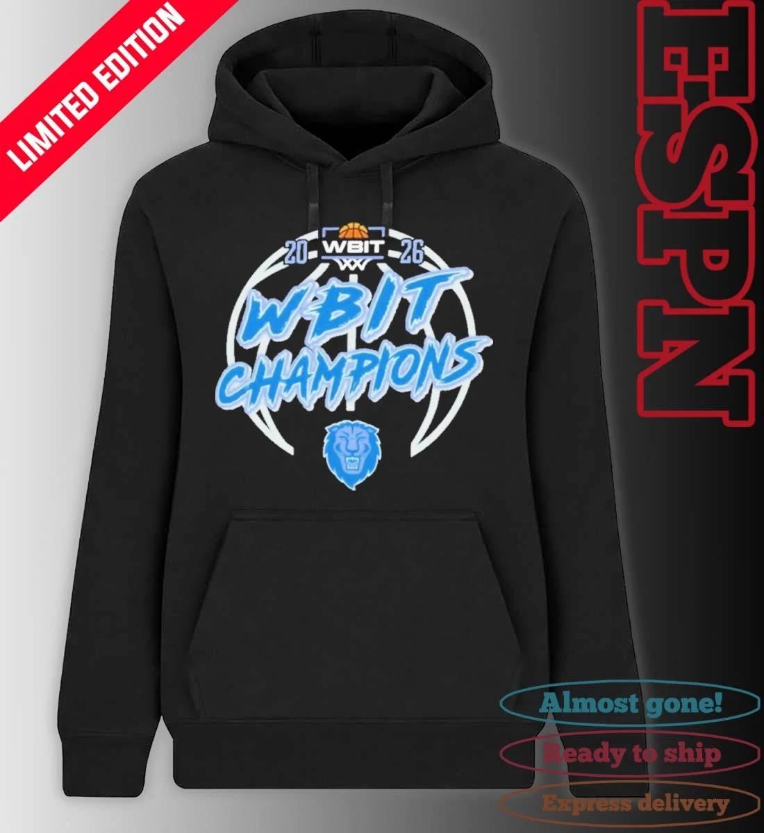 Columbia University 2026 WBIT Women’s Basketball Invitation Tournament Champions T-Shirt