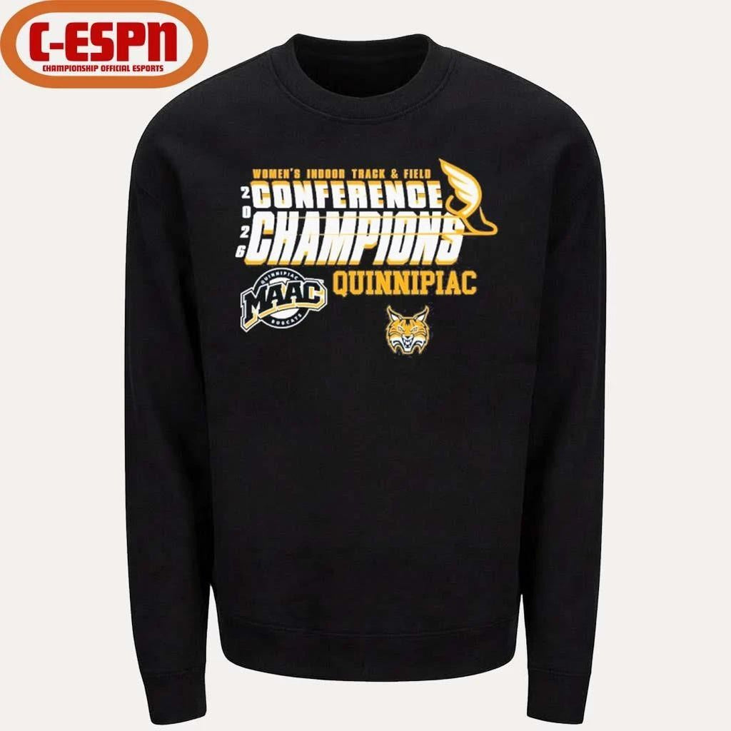Quinnipiac University Women’s Indoor Track & Field 2026 MAAC Champions Shirt