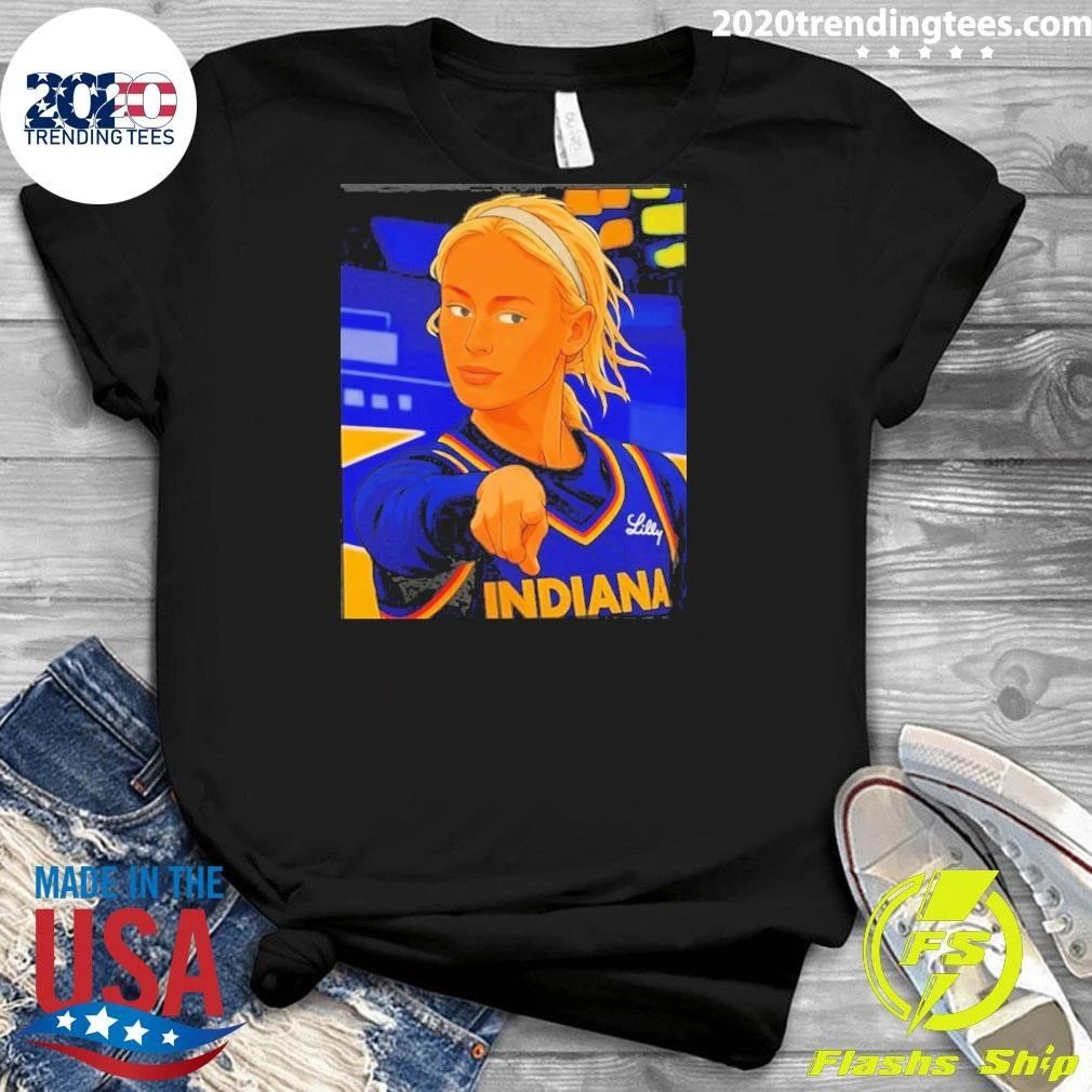 Sophie Cunningham Wnba Indiana Fever Photo Shirt