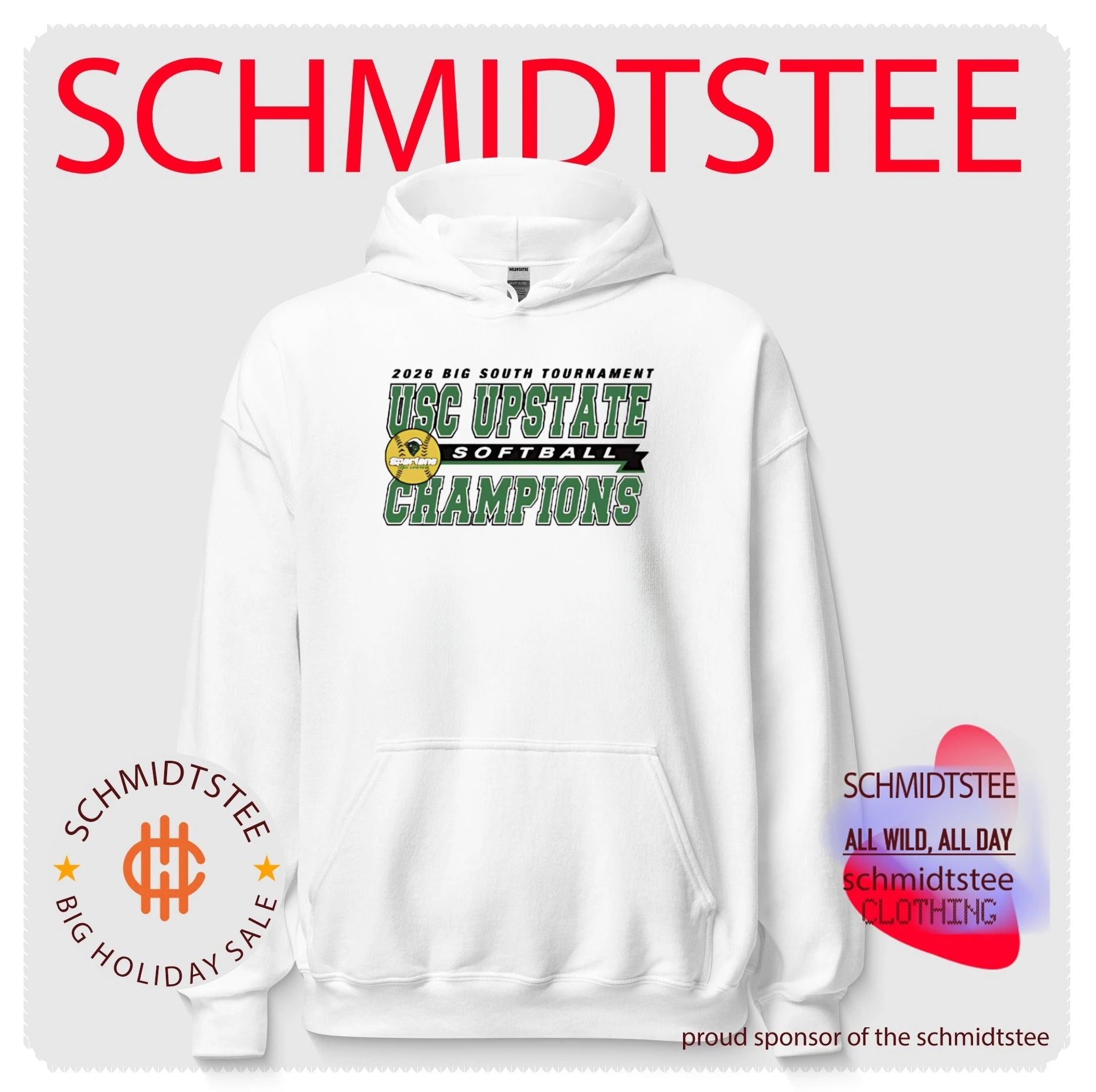 USC Upstate Softball 2026 Big South Tournament Champions shirt