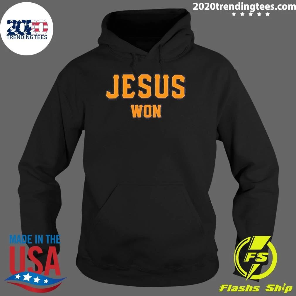 Jt Brubaker Jesus Won Shirt