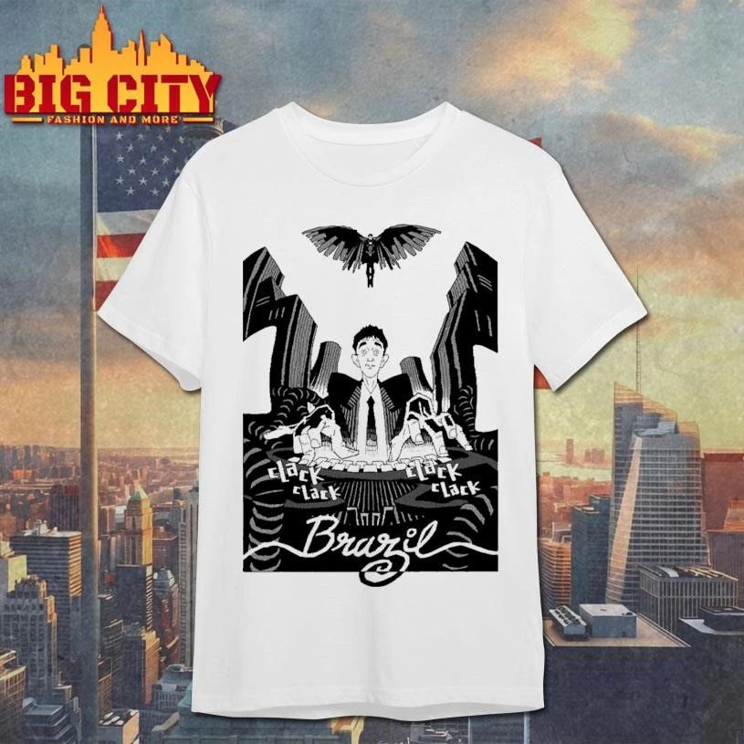 Brazil Terry Gilliam Movie Art Vintage Sci Fi Cult Film Cyberpunk T Shirt