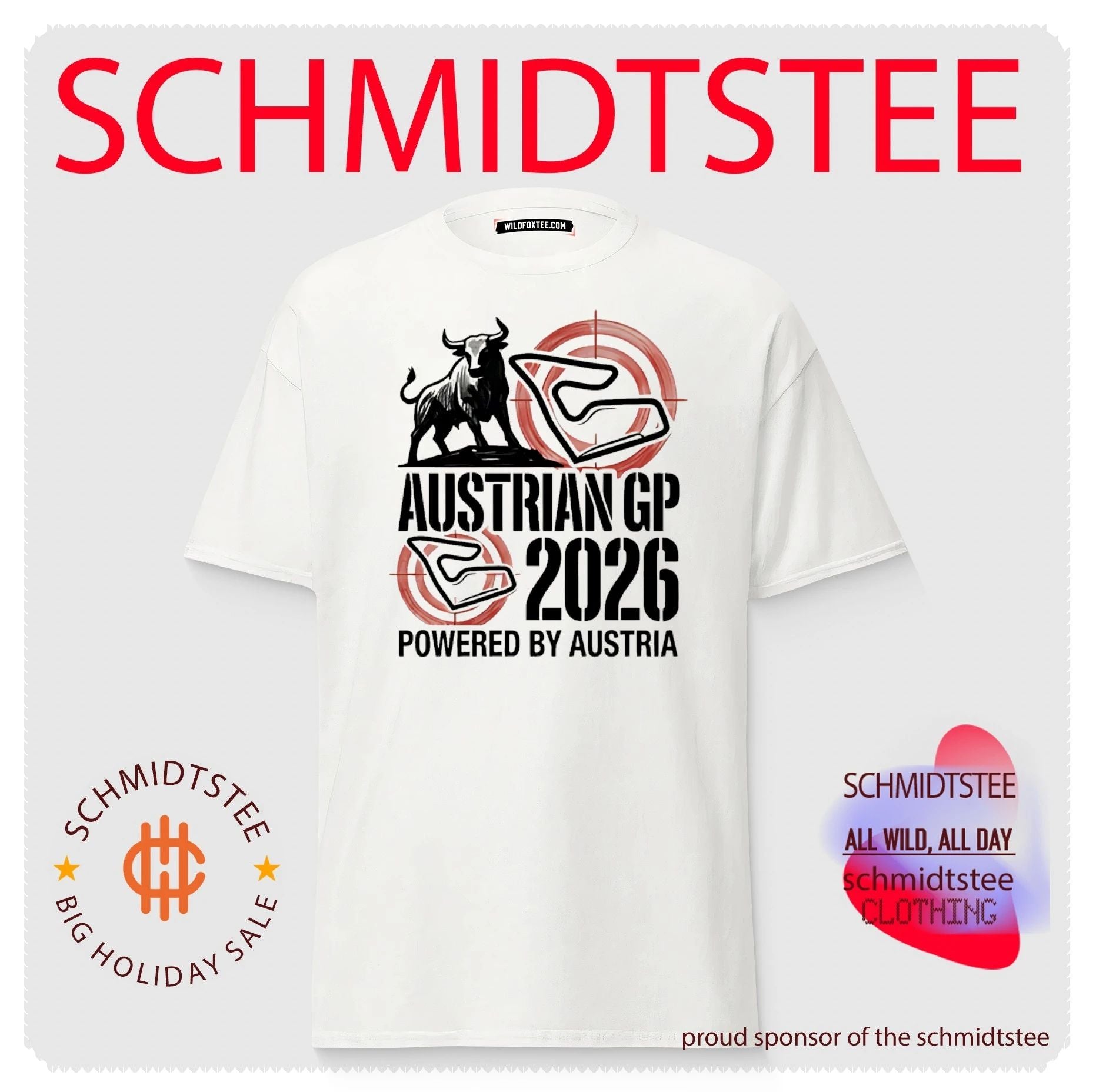 Austrian Grand Prix 2026 powered by Austria graphic shirt