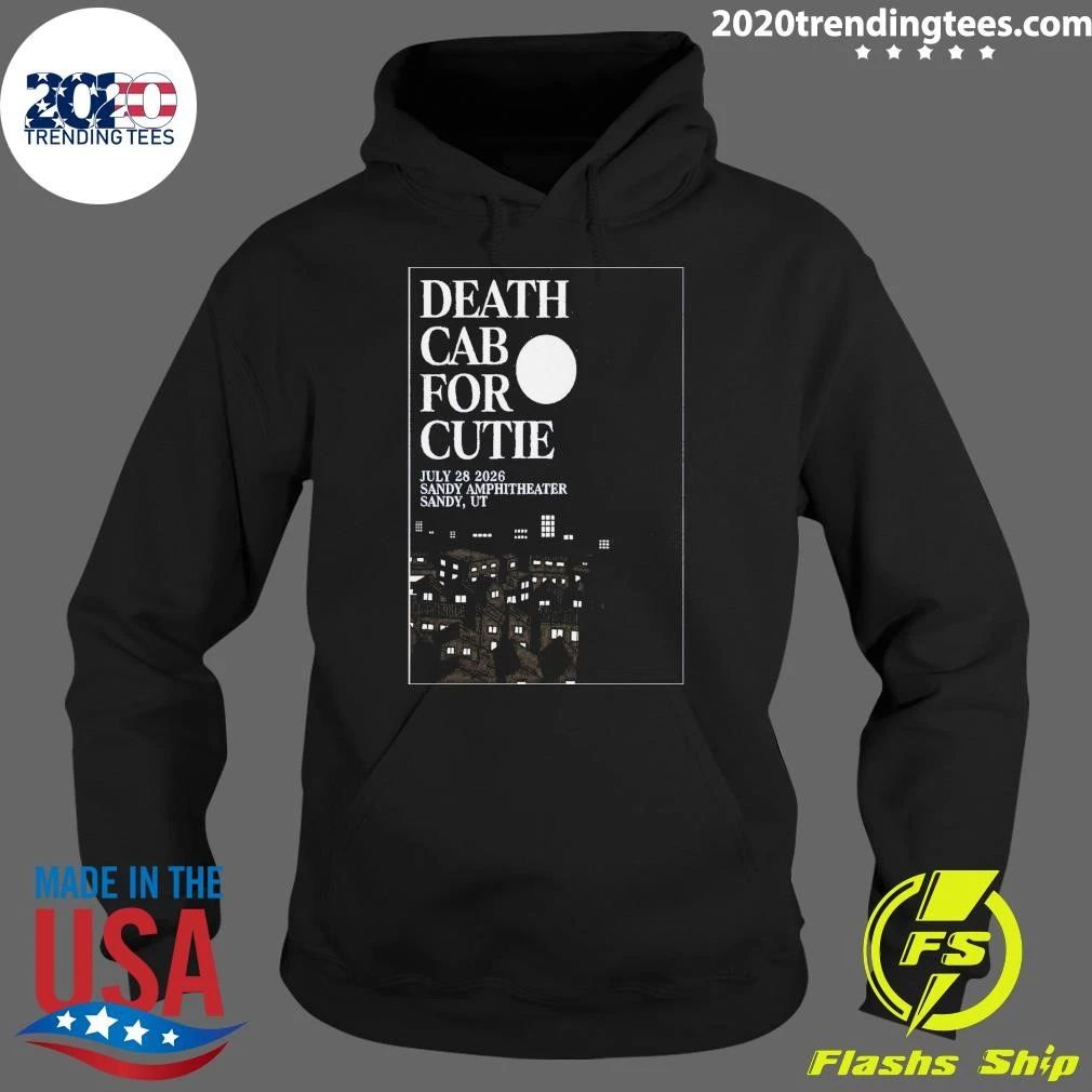 Death Cab for Cutie Concert Sandy, Utah Shirt