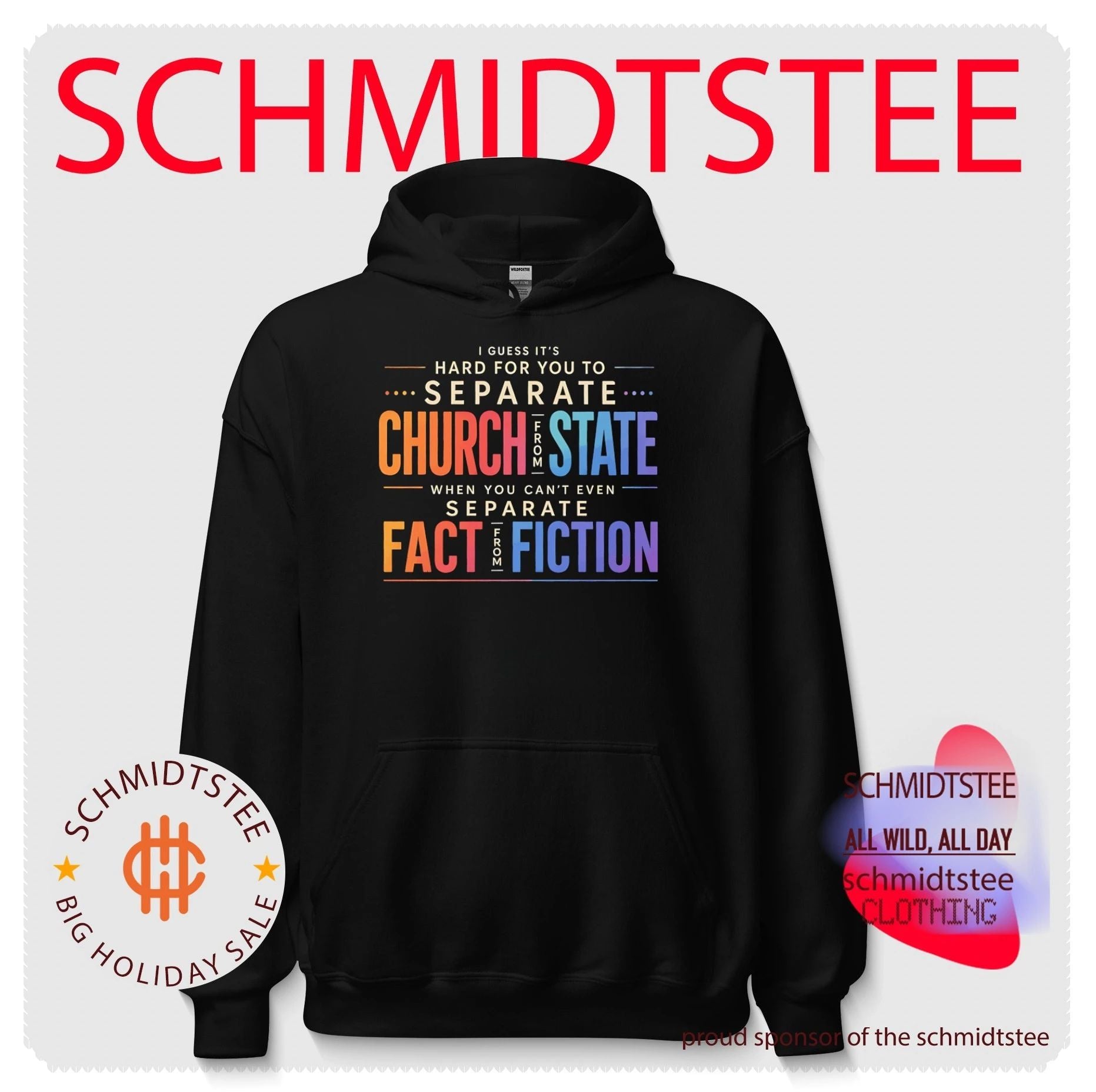 I guess it’s hard for you to separate church from state when you can’t even separate fact from fiction shirt