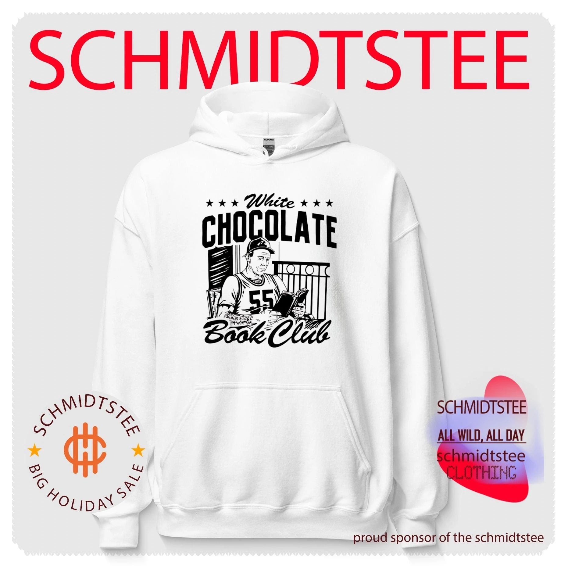 White Chocolate Book Club no 55 shirt