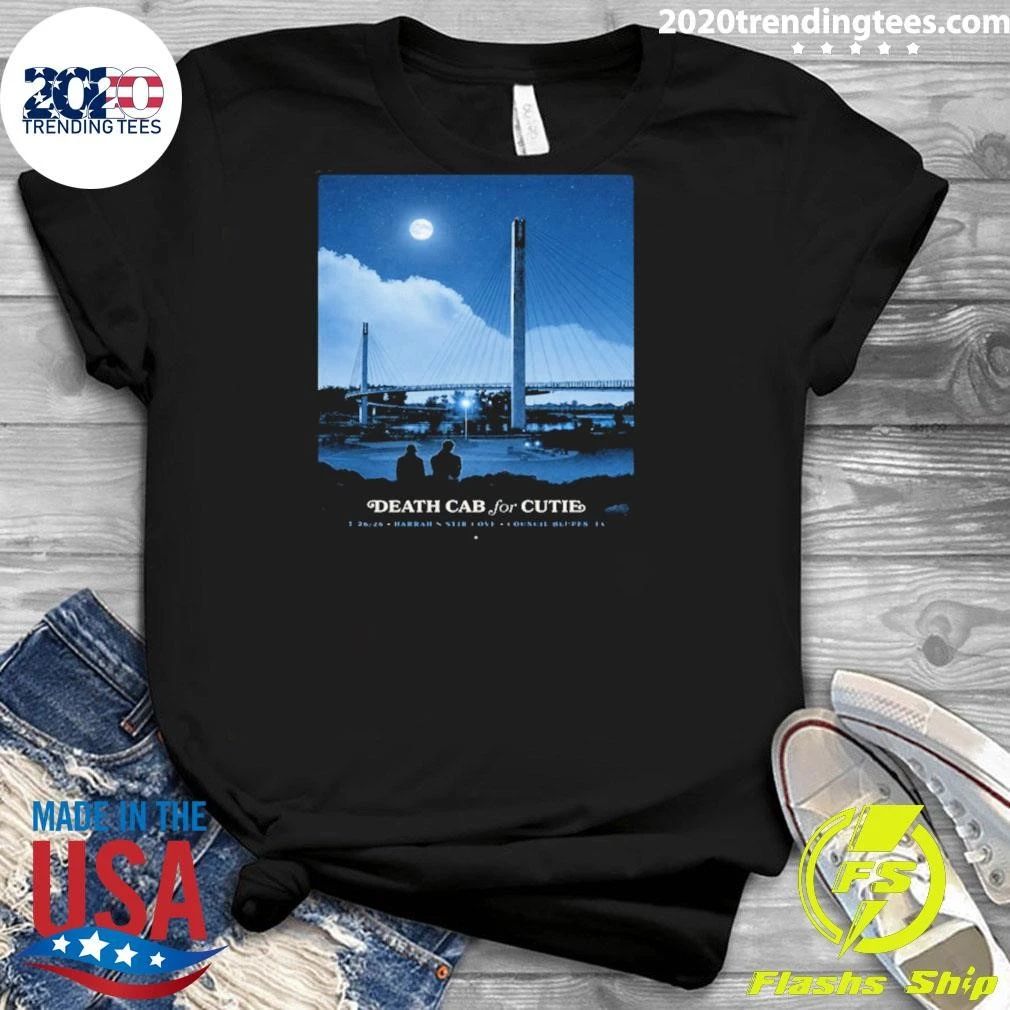 Death Cab For Cutie Council Bluffs, Ia 2026 Shirt