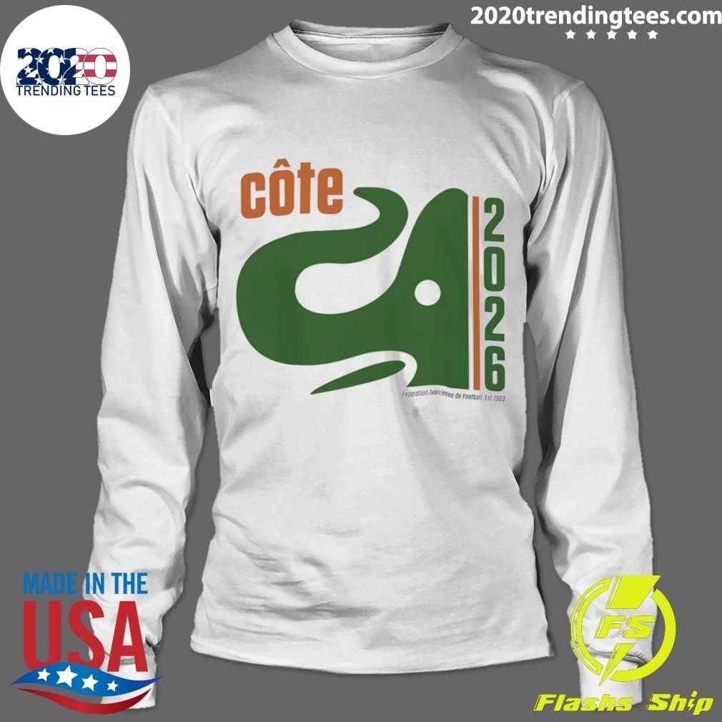 Côte D’ivoire World Cup 2026 National Football Federation Ivoirienne De Football Est 1960 Shirt