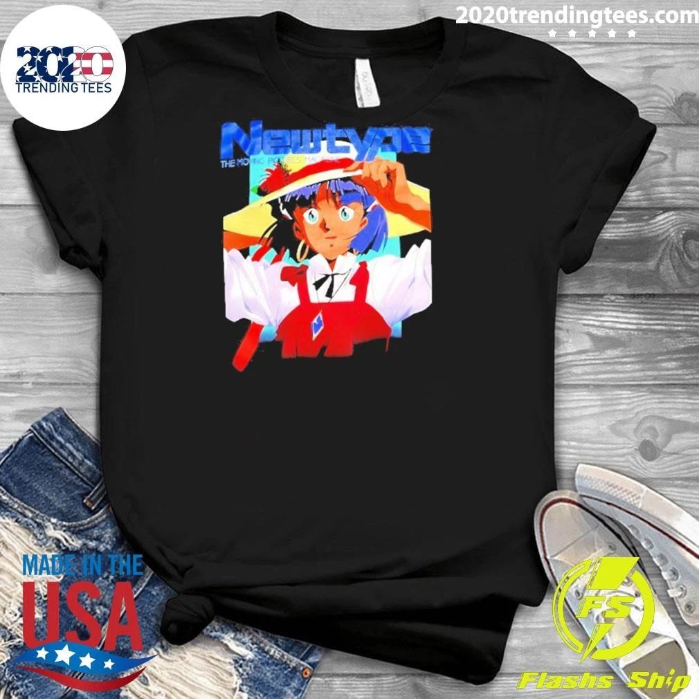 Newtype The Moving Pictures Magazine Anime Shirt