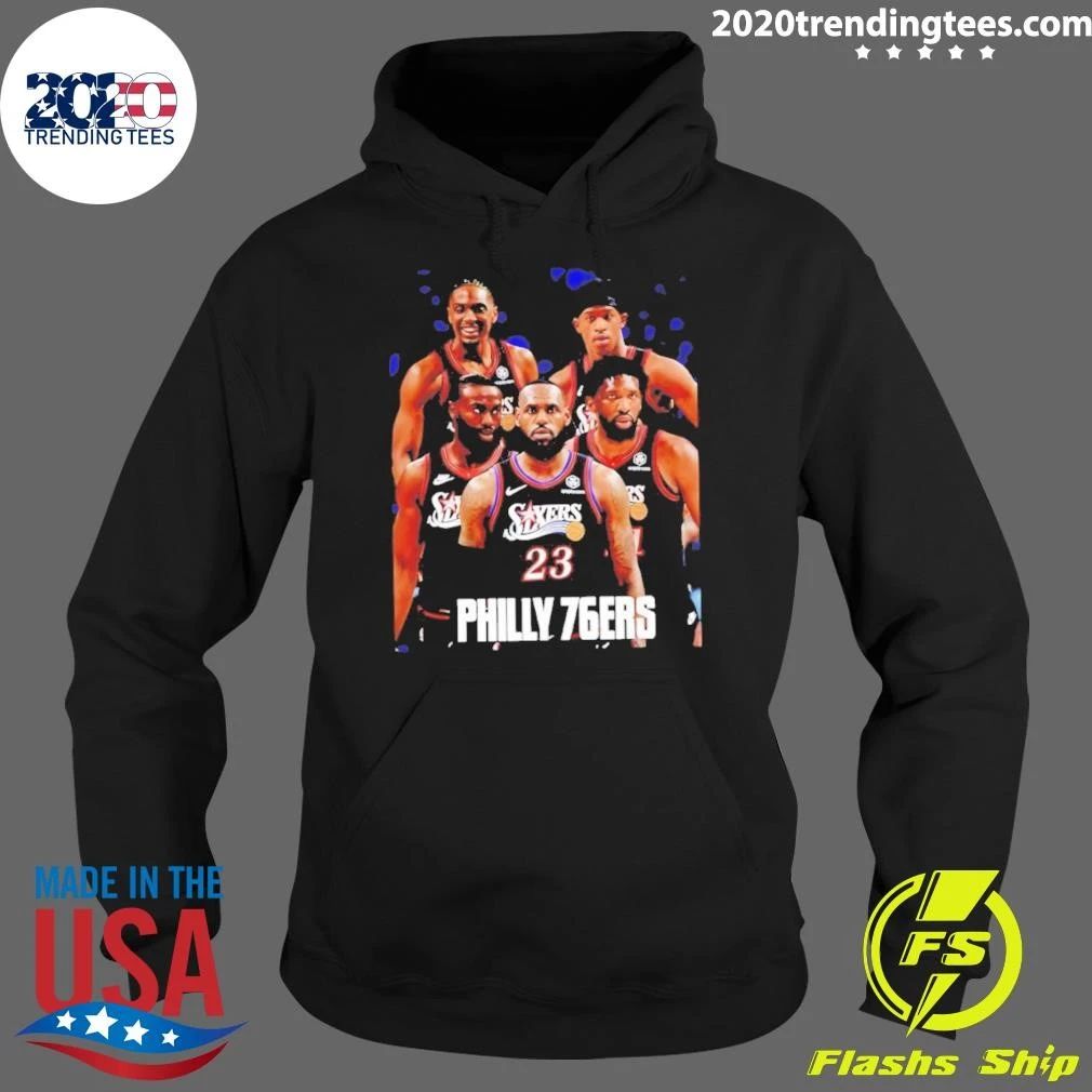 Philadelphia 76ers Big Five Graphic Shirt