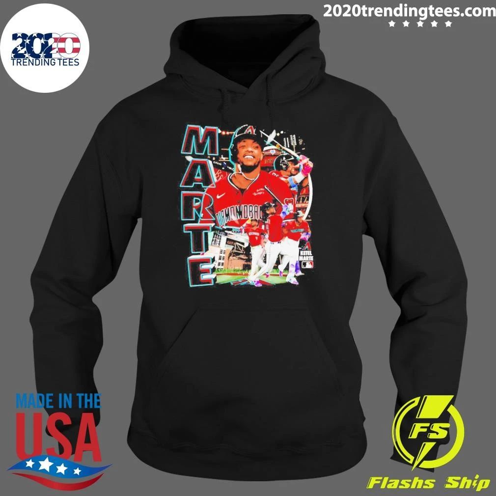 Ketel Marte Arizona Diamondbacks Player Collage Shirt