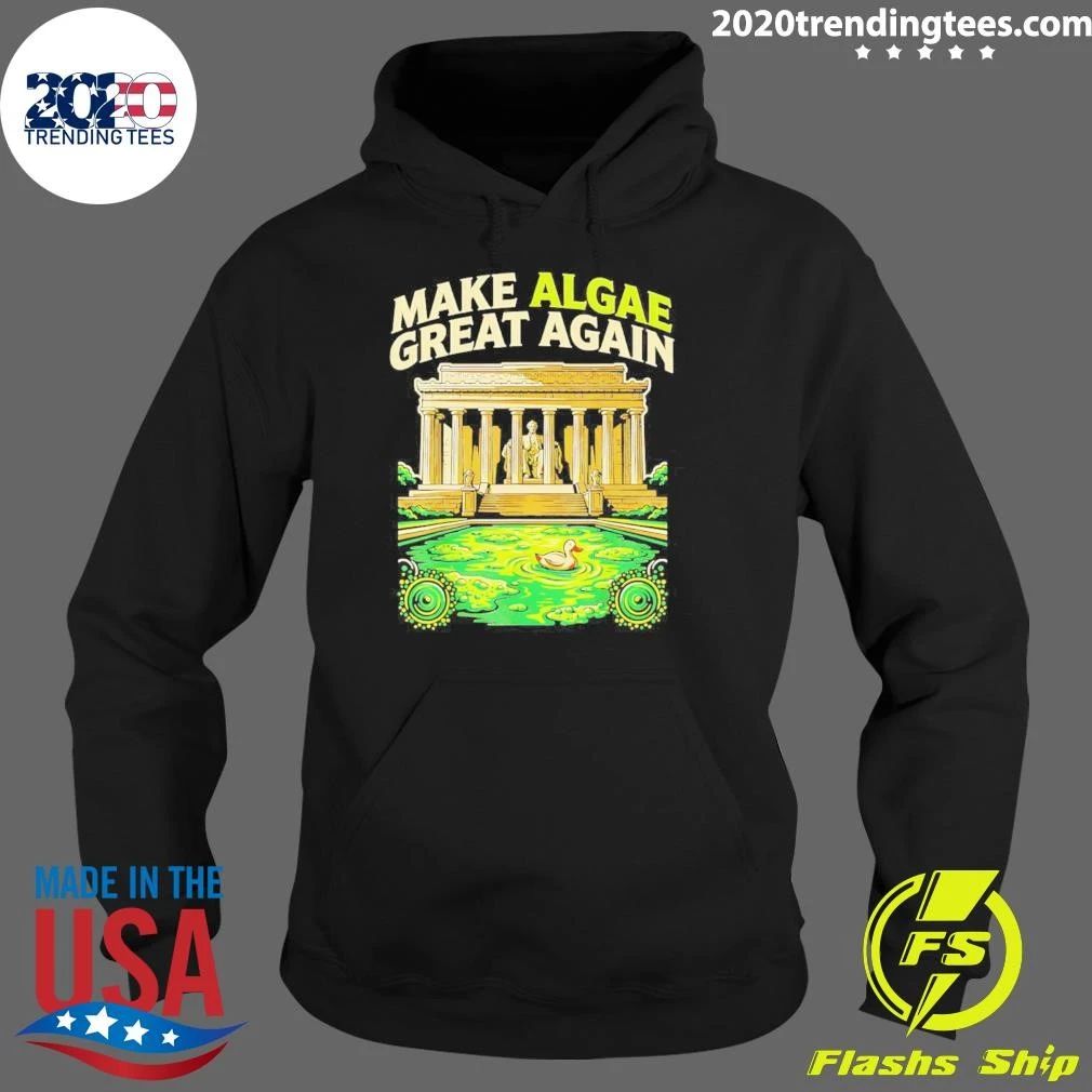 Make Algae Great Again Funny Political Satire Shirt