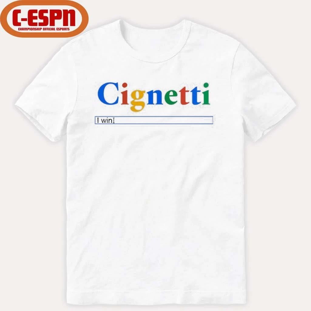 Google Curt Cignetti I Win National Champions Shirt