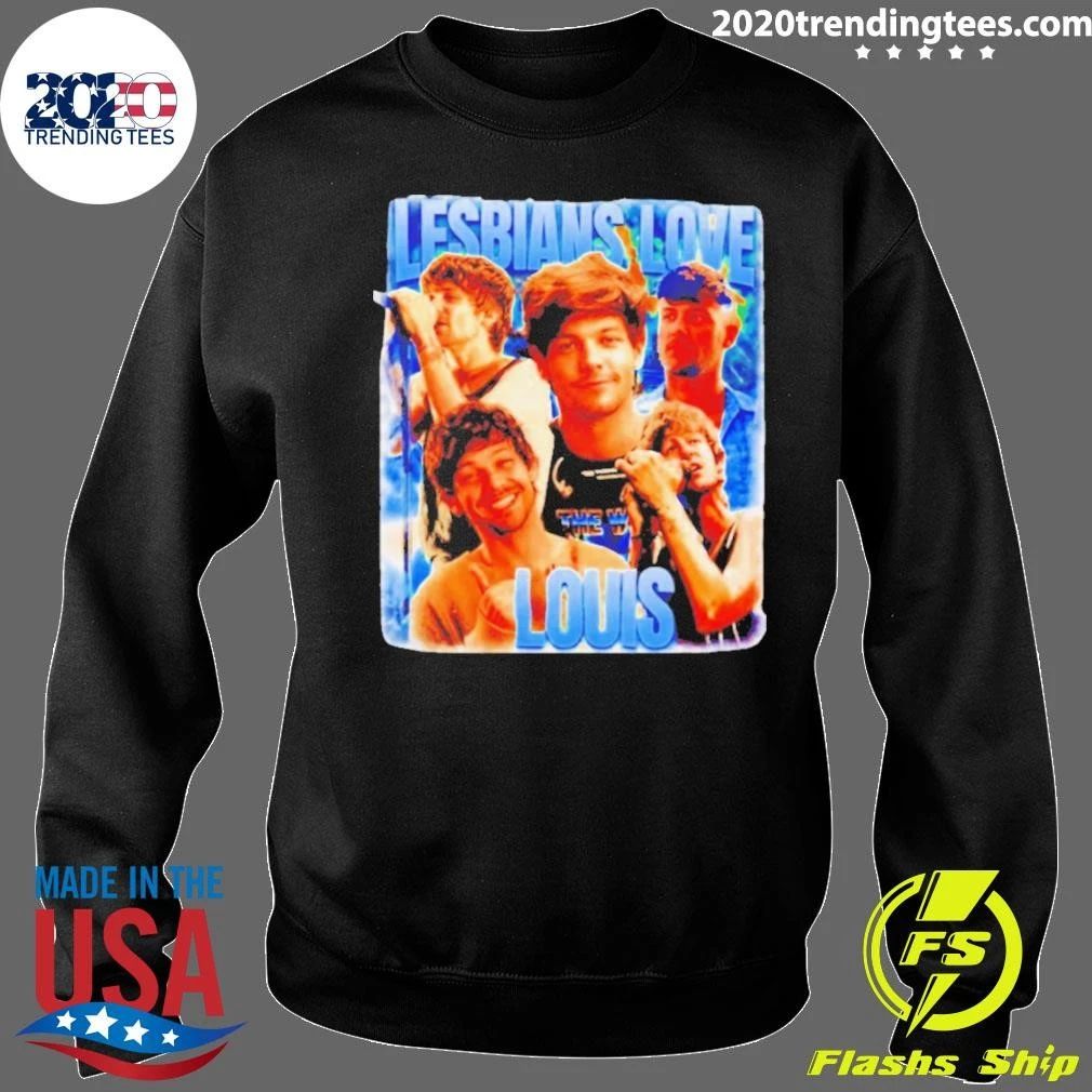 Lesbians Love Louis One Direction Louis Tomlinson Shirt