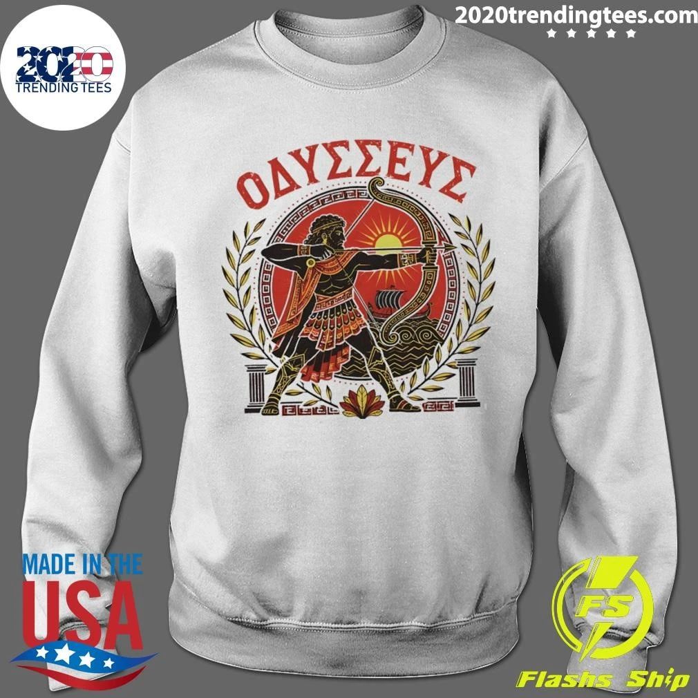 The Odysseus Bow Greek Mythology Vintage 2026 Shirt