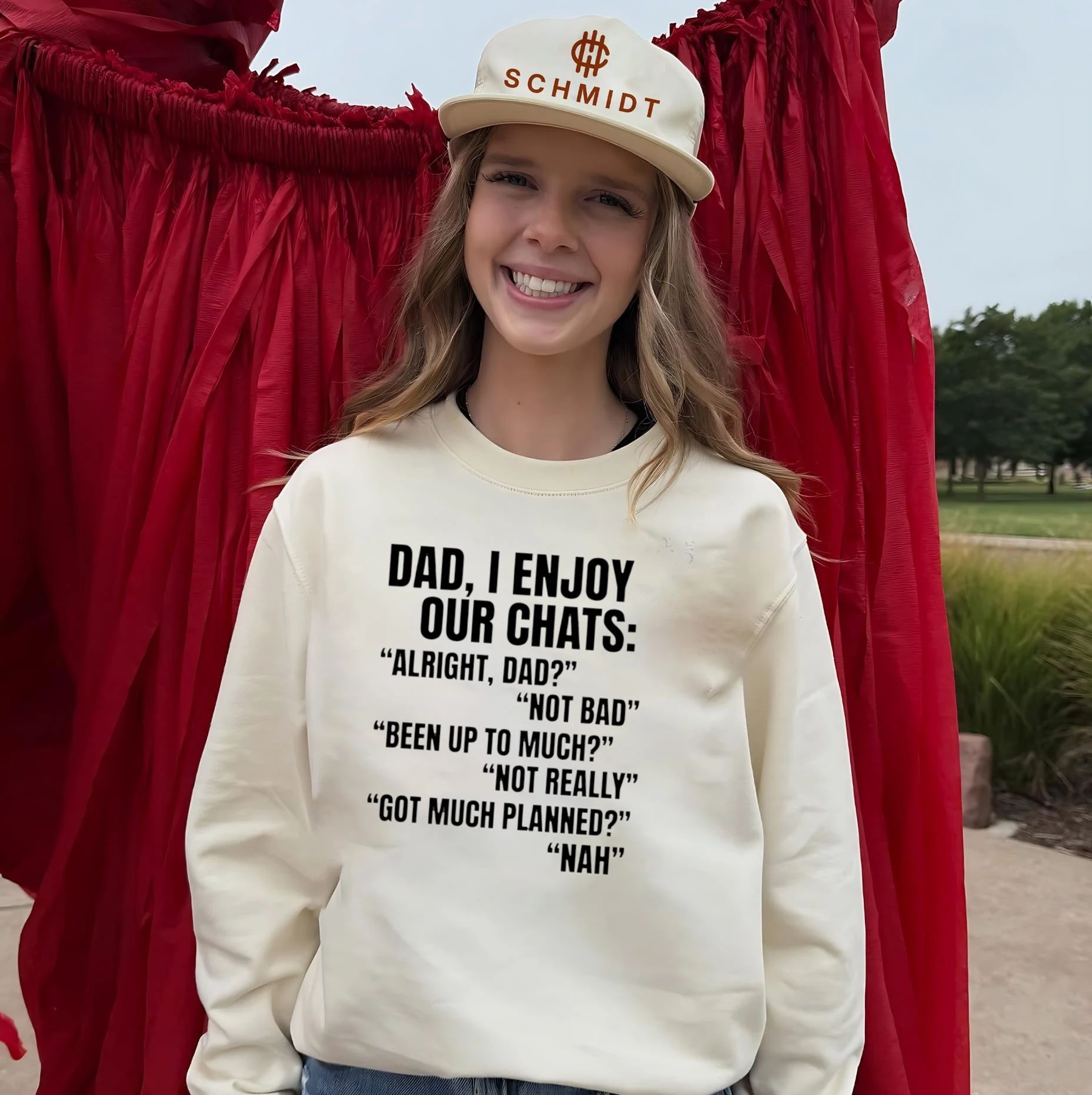 Dad I Enjoy Our Chats Funny Father Conversation shirt